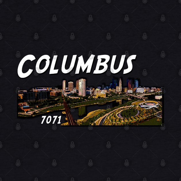 Columbus The Comic Book City by 7071